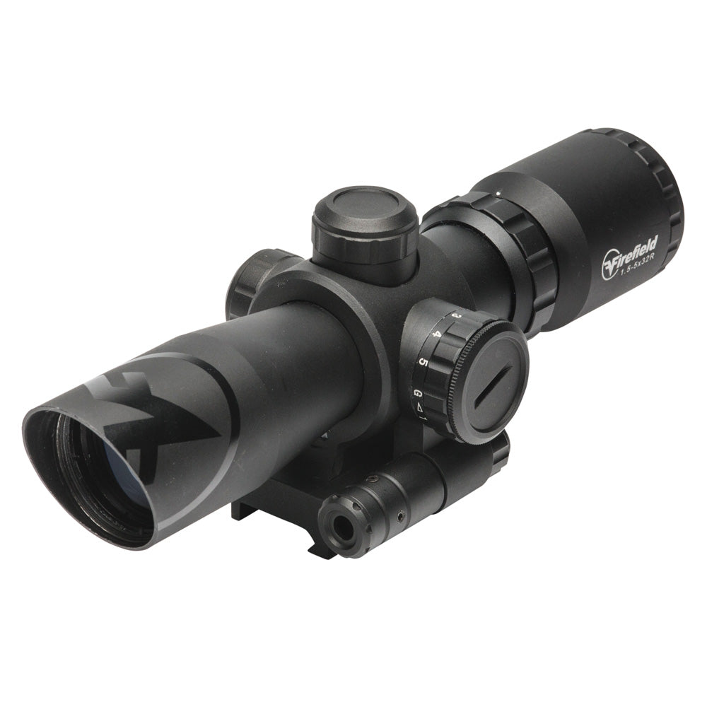 Fire Field Scops Firefield Barrage 1,5-5x32 Riflescope with Red Laser – Firefield-EU