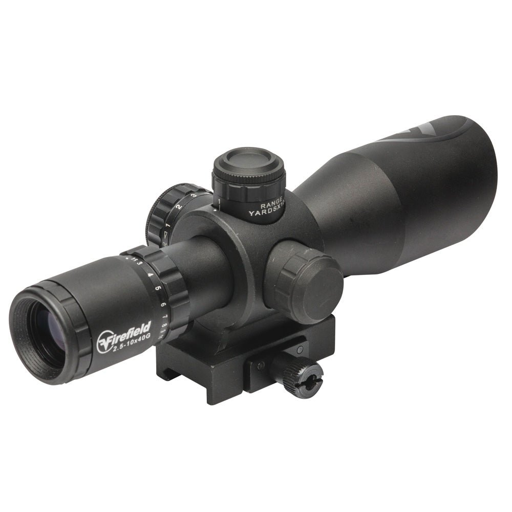 Firefield Barrage 2 5 10x40 Riflescope With Green Laser Firefield EU Firefield Barrage 2 5 10x40 Riflescope With Green Laser Firefield EU
